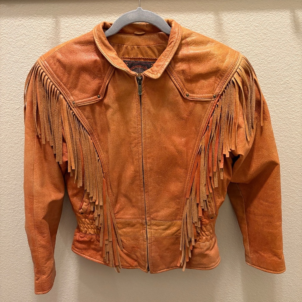 Wilson Fringe Leather Coat